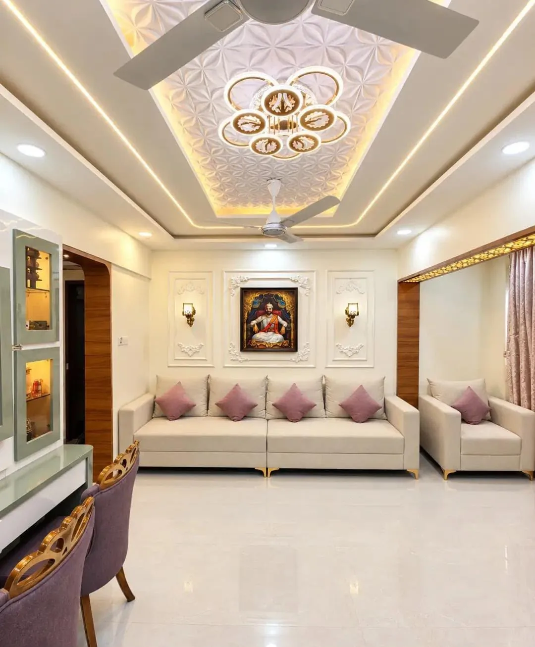 False Ceilings & Lighting project portfolio