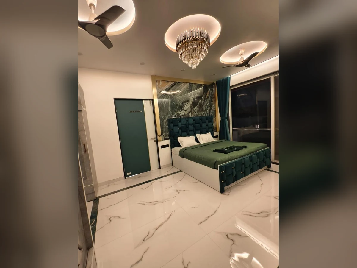 Completed bedroom interior transformation by Royal Contractor